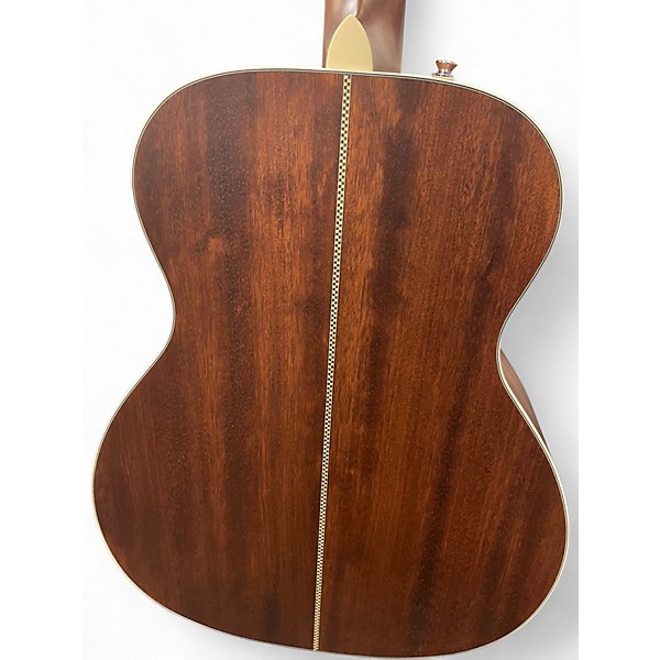 Used Fender  PM-TE Brown Acoustic Electric Guitar