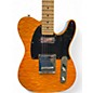 Used 2021 Michael Kelly Hybrid 55 Trans Amber Solid Body Electric Guitar