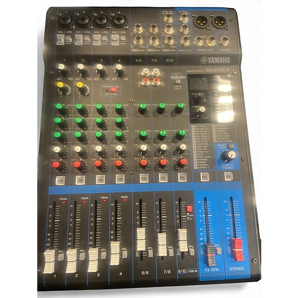 Used Yamaha MG10XUF Unpowered Mixer