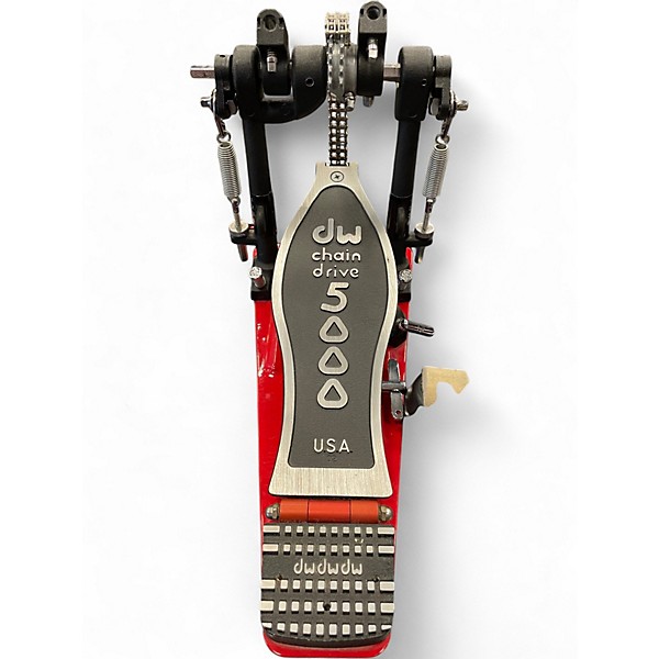 Used DW 5000 Series Double Double Bass Drum Pedal