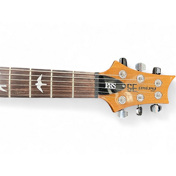 Used PRS Carlos Santana Signature SE TRANS YELLOW Solid Body Electric Guitar