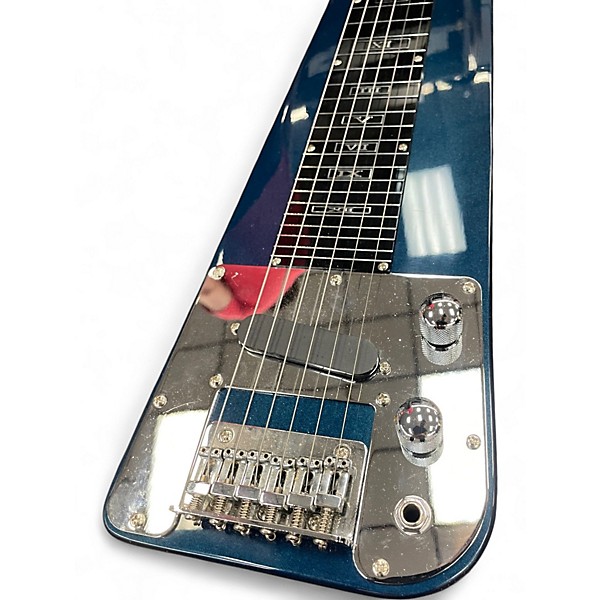 Used Rogue LAPSTEEL BLUE Lap Steel