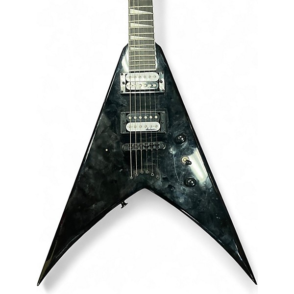 Used Jackson JS32 King V Black Solid Body Electric Guitar
