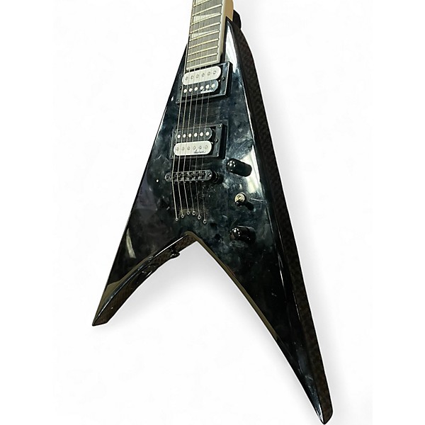 Used Jackson JS32 King V Black Solid Body Electric Guitar