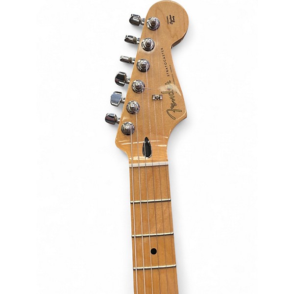 Used 2017 Fender FSR Standard Stratocaster Black Solid Body Electric Guitar