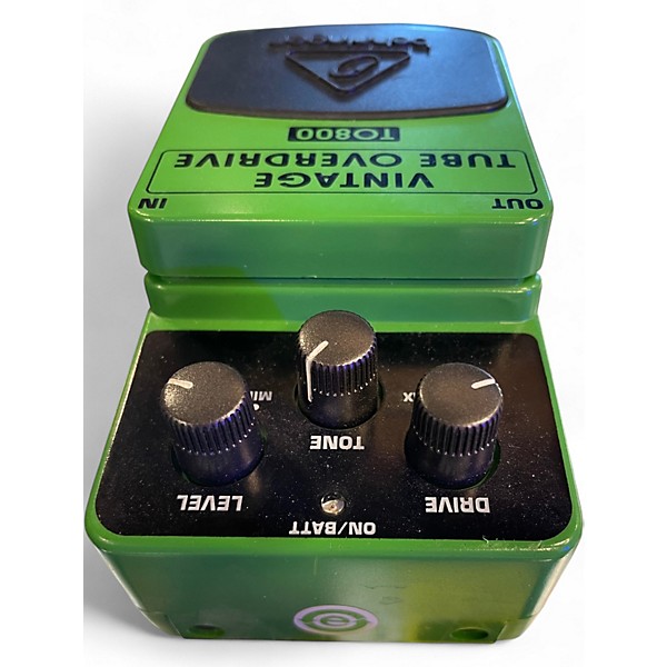 Used Behringer TO800 Vintage Tube Overdrive Effect Pedal