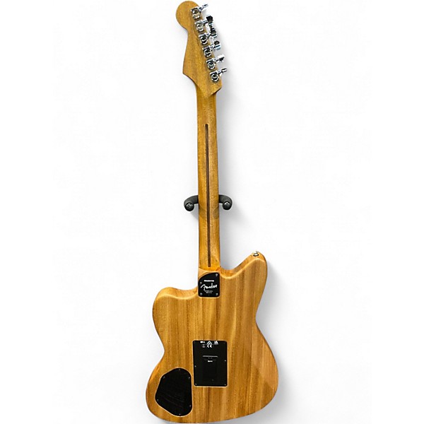 Used Fender ACOUSTASONIC PLAYER JAZZMASTER ANTIQUE OLIVE Acoustic Electric Guitar