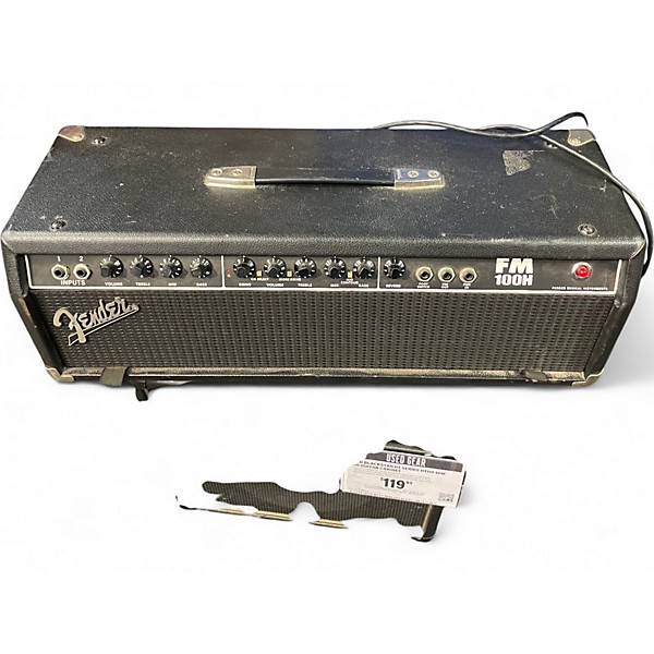 Used Fender FM100H 100W Solid State Guitar Amp Head