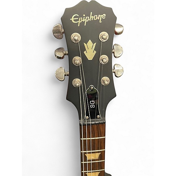 Used Epiphone SG G400 Worn Cherry Solid Body Electric Guitar