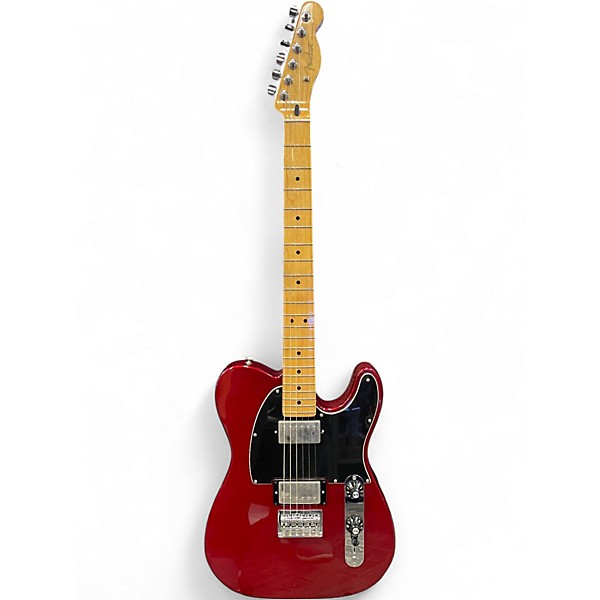 Used Fender Standard Telecaster HH Candy Apple Red Solid Body Electric Guitar
