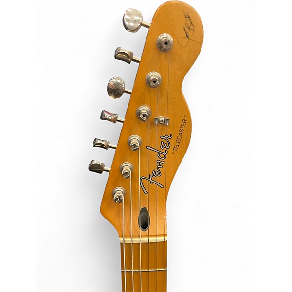 Used Fender Artist Series James Burton Telecaster Candy Apple Red Solid Body Electric Guitar