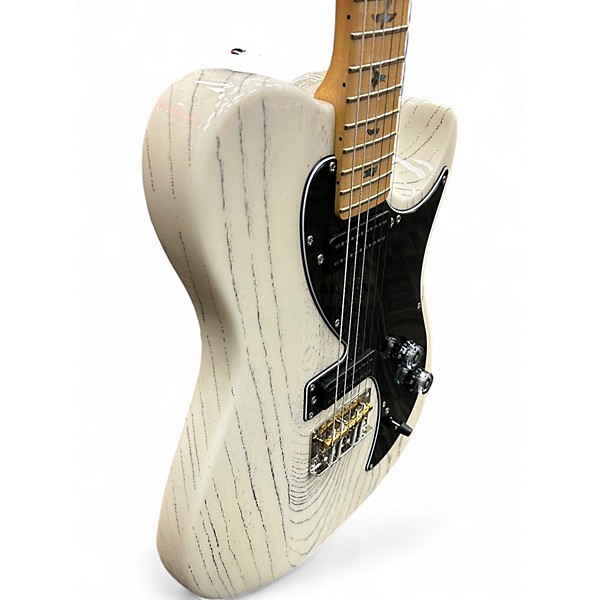 Used PRS SE NF 53 WHITE DOG HAIR Solid Body Electric Guitar
