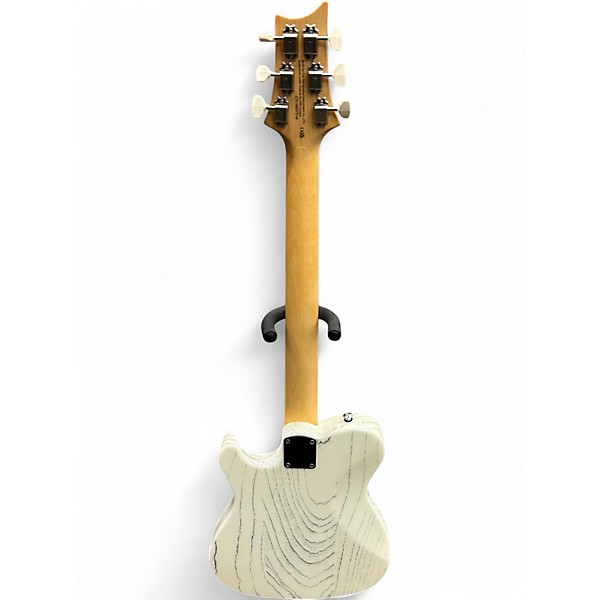 Used PRS SE NF 53 WHITE DOG HAIR Solid Body Electric Guitar