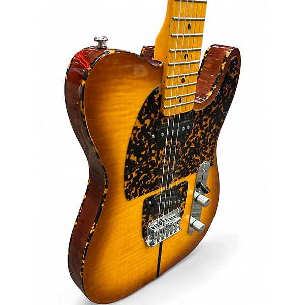 Used Hs Anderson PRINCE "MAD CAT" TELECASTER COPY Amber Solid Body Electric Guitar