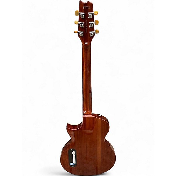 Used ESP LTD TL6 Tiger Eye Burst Acoustic Electric Guitar
