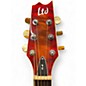 Used ESP LTD TL6 Tiger Eye Burst Acoustic Electric Guitar