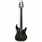 Used Schecter Guitar Research c1 fr-s silver mountain Black and Silver Solid Body Electric Guitar thumbnail