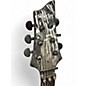 Used Schecter Guitar Research c1 fr-s silver mountain Black and Silver Solid Body Electric Guitar