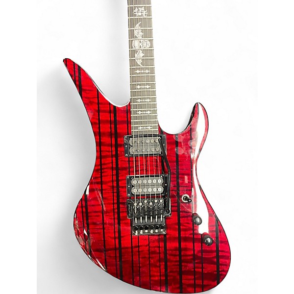 Used Schecter Guitar Research Synyster Gates Signature Standard red Solid Body Electric Guitar