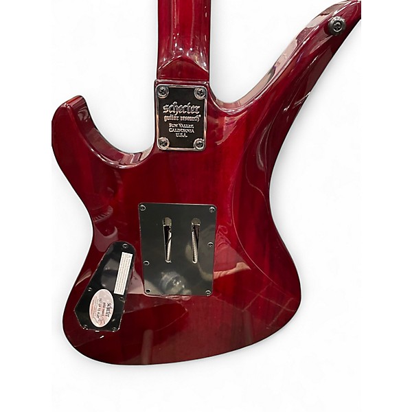 Used Schecter Guitar Research Synyster Gates Signature Standard red Solid Body Electric Guitar