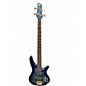 Used Ibanez SR300EDX Cosmic Blue Frozen Matte Electric Bass Guitar thumbnail