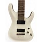 Used Schecter Guitar Research Demon 7 String White Solid Body Electric Guitar