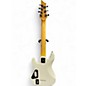 Used Schecter Guitar Research Demon 7 String White Solid Body Electric Guitar