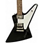 Used Epiphone Explorer Black Solid Body Electric Guitar thumbnail