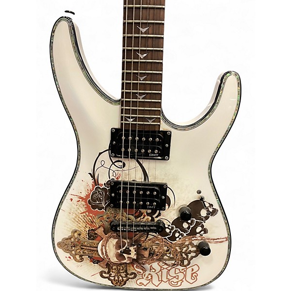Used Dean Vendetta Resurrection White Solid Body Electric Guitar