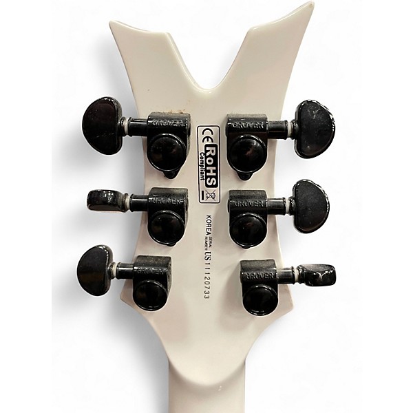 Used Dean Vendetta Resurrection White Solid Body Electric Guitar