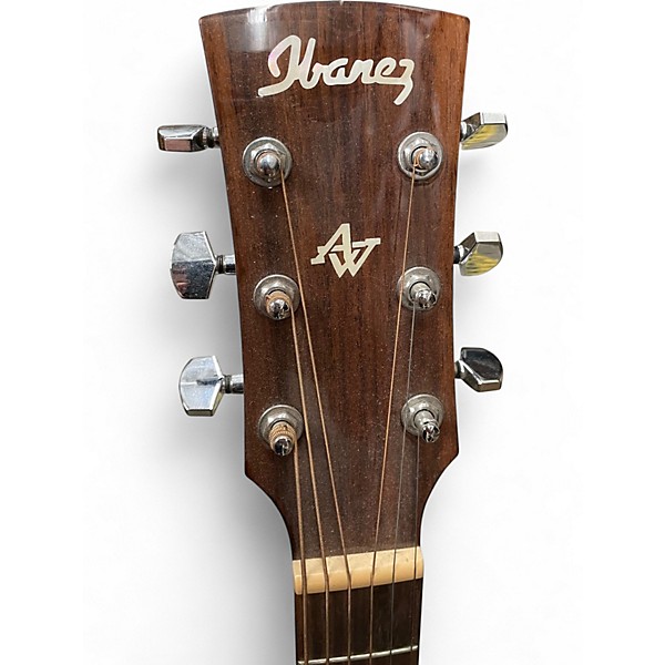 Used Ibanez AW58E-NT Natural Acoustic Guitar