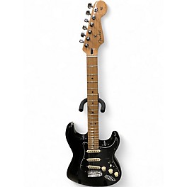 Used Fender Standard Stratocaster Black Solid Body Electric Guitar