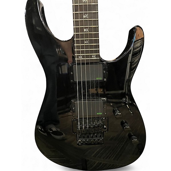 Used ESP KH602 Kirk Hammett Signature black Solid Body Electric Guitar