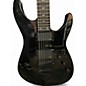 Used ESP KH602 Kirk Hammett Signature black Solid Body Electric Guitar