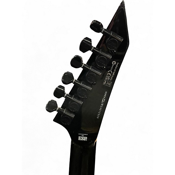 Used ESP KH602 Kirk Hammett Signature black Solid Body Electric Guitar