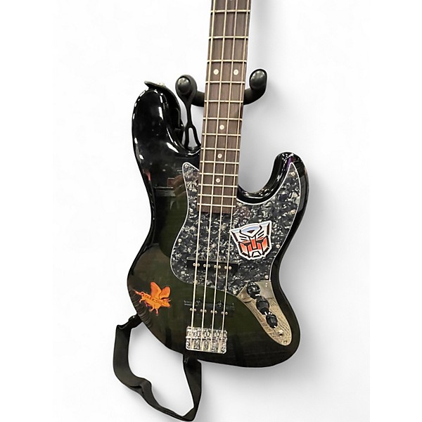Used Indio CLASSIC  GREEN BURST Electric Bass Guitar