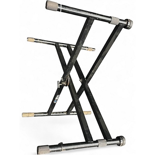 Used Quik-Lok Double Braced Keyboard Stand Keyboard Stand