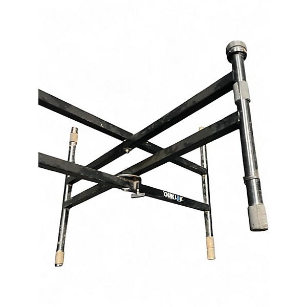 Used Quik-Lok Double Braced Keyboard Stand Keyboard Stand