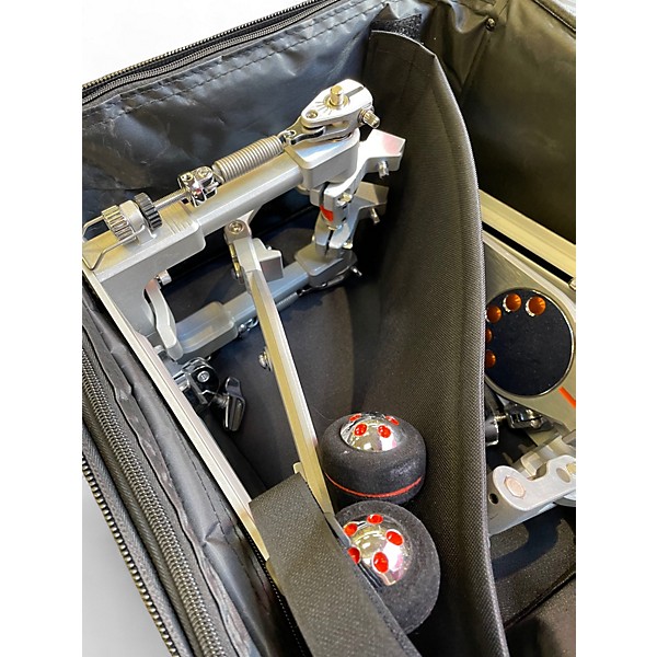 Used Pearl P-3002D DEMON DOUBLE PEDAL Double Bass Drum Pedal