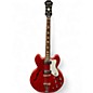 Used Epiphone Riviera Cherry Hollow Body Electric Guitar thumbnail
