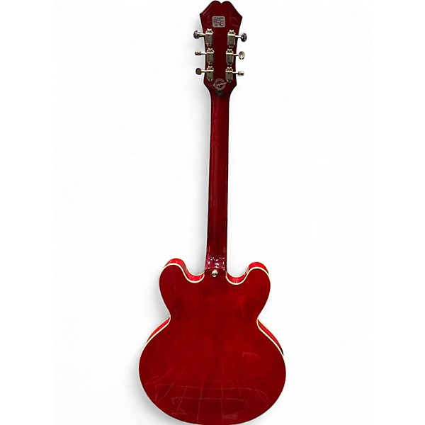 Used Epiphone Riviera Cherry Hollow Body Electric Guitar