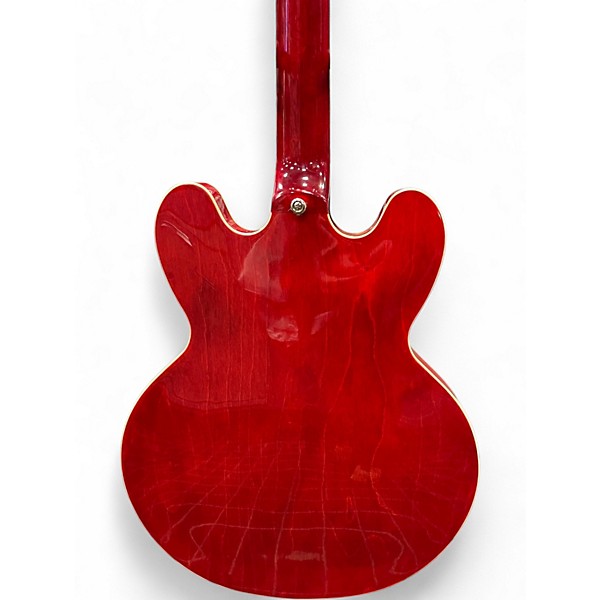 Used Epiphone Riviera Cherry Hollow Body Electric Guitar