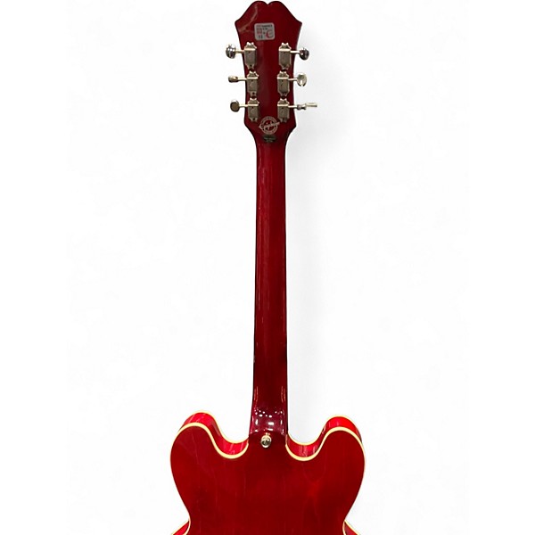 Used Epiphone Riviera Cherry Hollow Body Electric Guitar