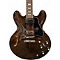 Used 2024 Gibson ES335 60S BLOCK WALNUT Natural Hollow Body Electric Guitar