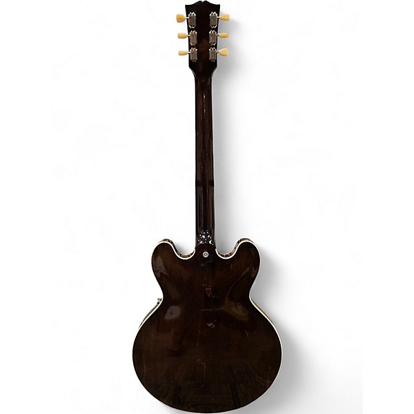 Used 2024 Gibson ES335 60S BLOCK WALNUT Natural Hollow Body Electric Guitar