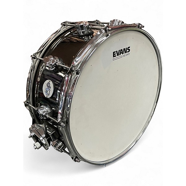 Used DW 7.5X14 Design Series Snare Black Chrome Drum