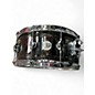 Used DW 7.5X14 Design Series Snare Black Chrome Drum