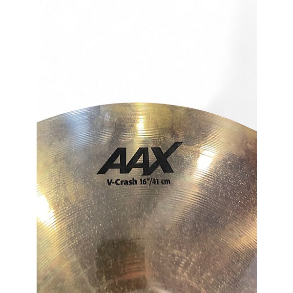 Used SABIAN 16in AAX V-Crash Cymbal