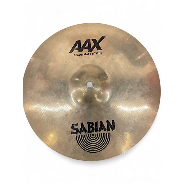 Used SABIAN 14in Stage Hats Cymbal