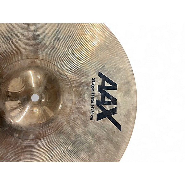 Used SABIAN 14in Stage Hats Cymbal